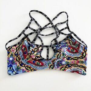 🔻 Red Carter | Boho Bikini Top M